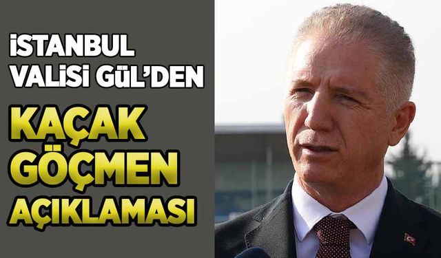 İstanbul Valisi Gül'den 'kaçak göçmen' açıklaması