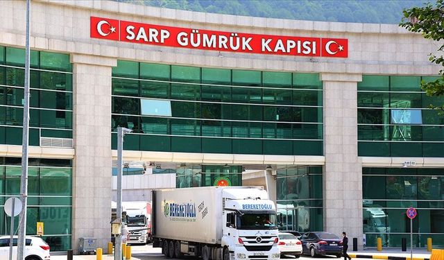 Artvin Valiliği duyurdu: Sarp Sınır Kapısı'ndan 270 bin kişi geçti