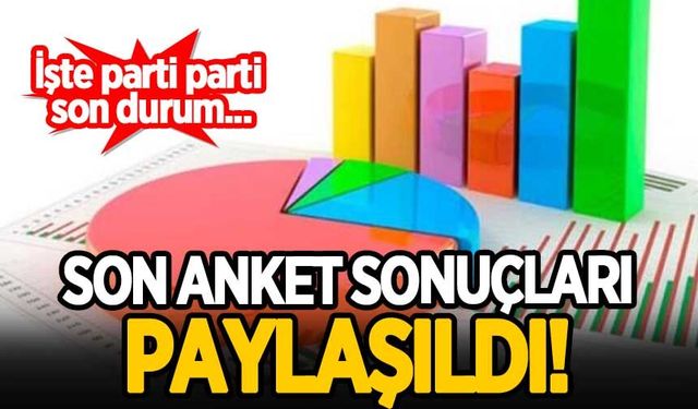 Son seçim anketinde çarpıcı sonuçlar: Aradaki oy farkı artıyor!