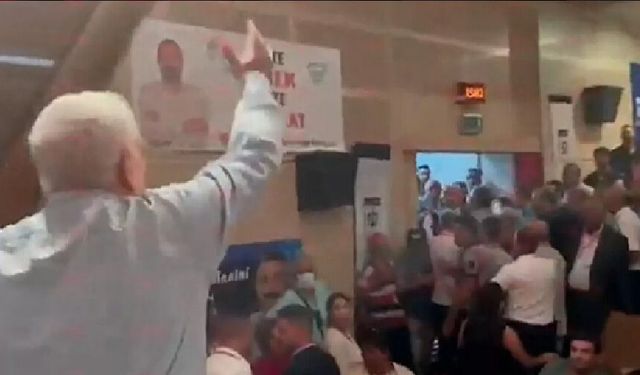 Artık bir CHP klasiği: Kongrede kavga çıktı