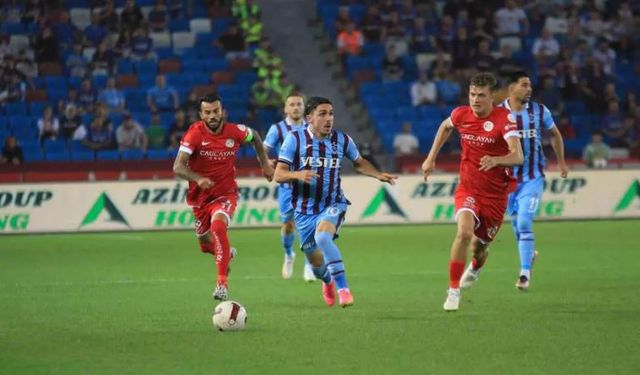 Trabzonspor Trendyol Süper Lig'in açılış maçında 3 puanı tek golle aldı!