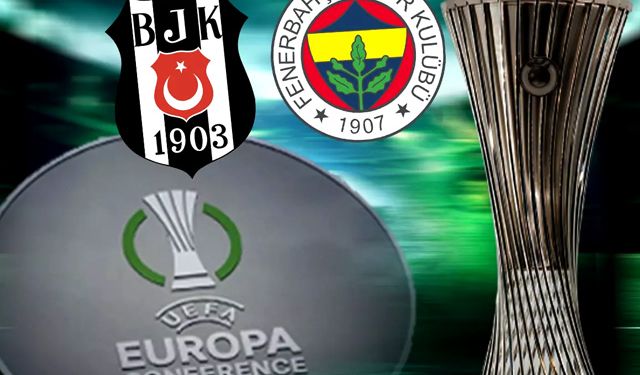 Favoriler belli oldu! İşte Fenerbahçe ve Beşiktaş'ın sırası...