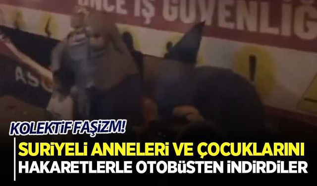 İzmir'de utandıran görüntü! Otobüste kolektif faşizm!