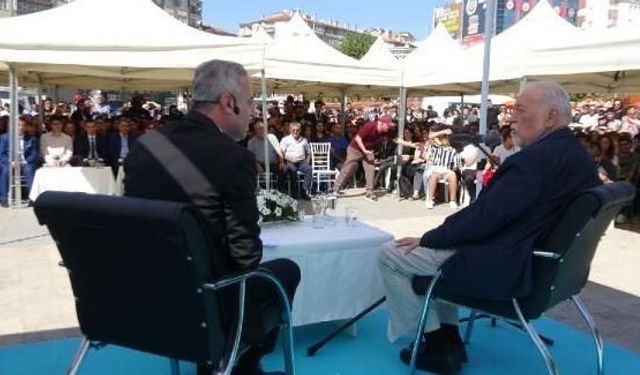 İlber Ortaylı'dan bozuk mikrofon tepkisi!