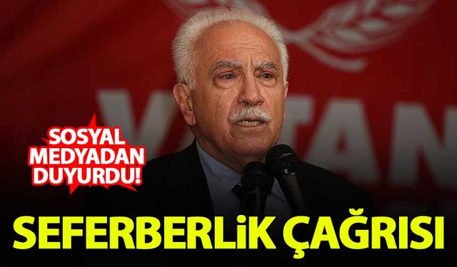 Perinçek'ten 'İklim Kanunu'na karşı seferberlik çağrısı