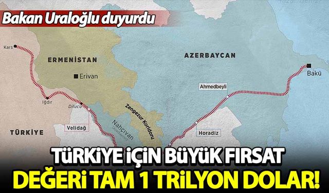 Bakan Uraloğlu'ndan Zengezur Koridoru açıklaması