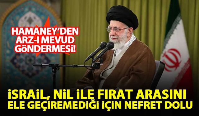 'Siyonist rejim Nil ile Fırat arasını ele geçiremediği için nefret dolu'