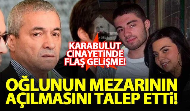 Cem Garipoğlu'nun babası oğlunun mezarının açılması için talepte bulundu