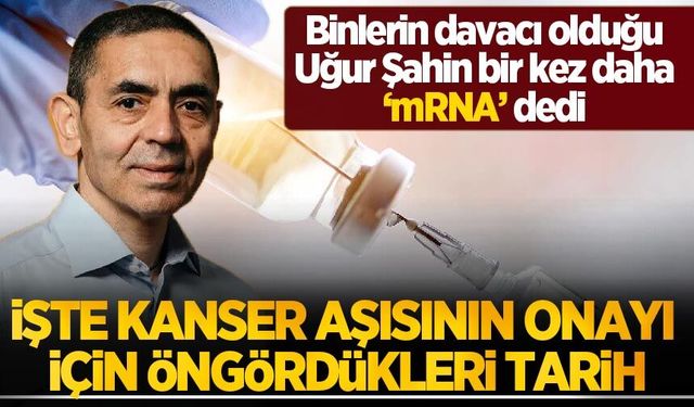 Şimdi de kansere aşı bulduklarını iddia ettiler! BioNTech mRNA aşısının onayı için tarih verdi