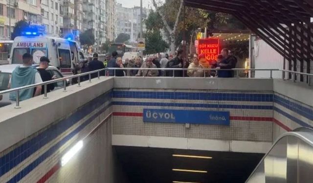 İzmir'de yürüyen merdiven ters yönde hareket etti: 5 kişi yaralandı