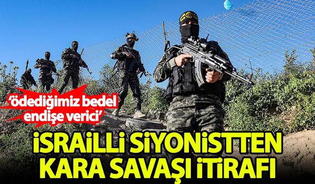 İsrailli Siyonistten itiraf: Ödediğimiz bedel çok endişe verici