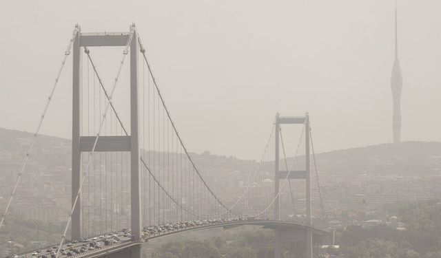 İstanbul'da çöl tozu etkili oluyor