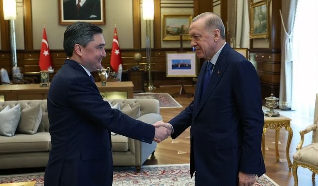 Erdoğan Kazakistan Başbakanı ile görüştü