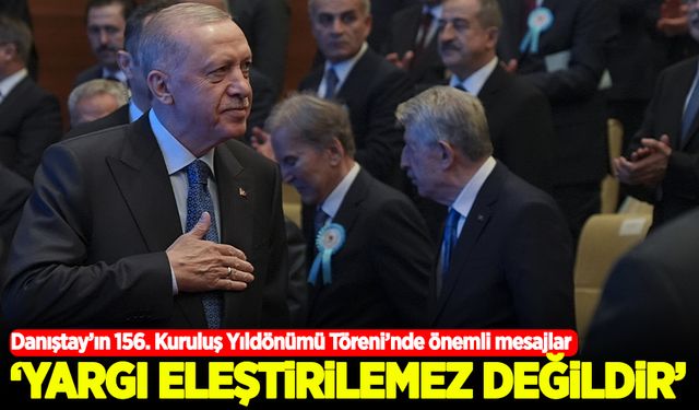 Başkan Erdoğan: Yargı eleştirilemez değildir