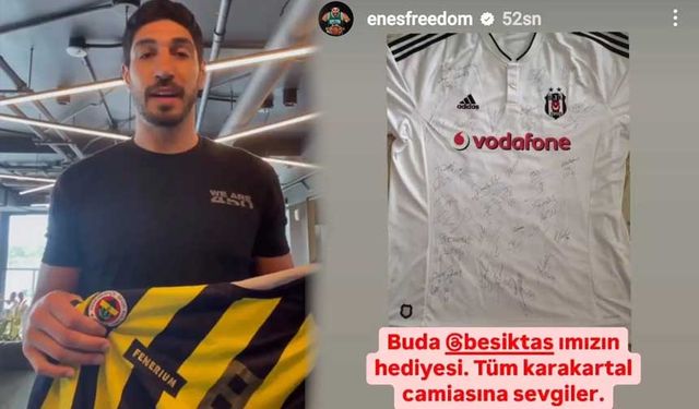 FETÖ'cü Enes Kanter'in paylaşımlarına Beşiktaş ve Fenerbahçe'den tepki