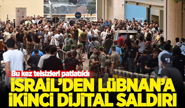 Lübnan'ın güneyinde patlama: İsrail yine çağrı cihazlarını patlattı