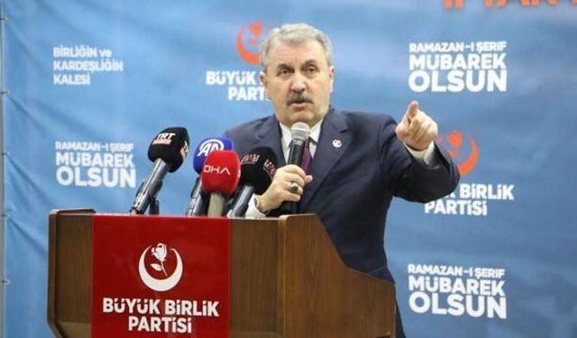 BBP Genel Başkanı Destici: TFF'nin Amed'i kabul etmemesi lazımdı