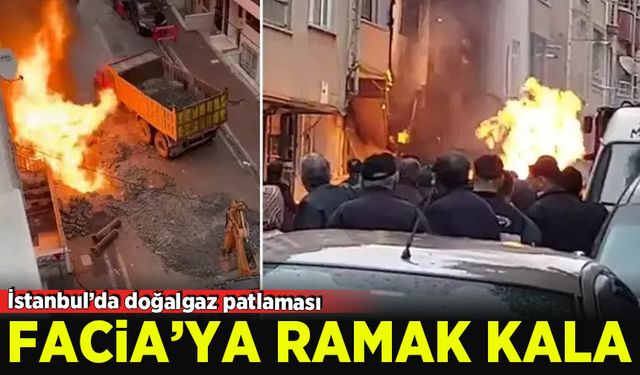 İstanbul, Avcılar'da doğalgaz patlaması