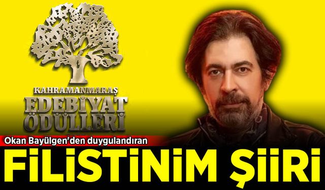 Okan Bayülgen'den duygulandıran 'Filistinim' şiiri