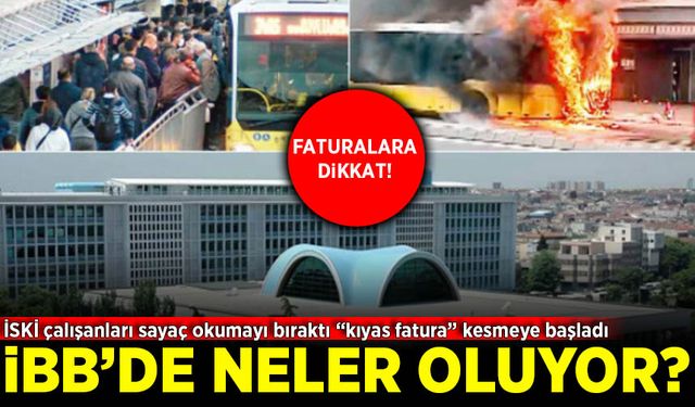 Kasa boşaldı İBB iflas etti