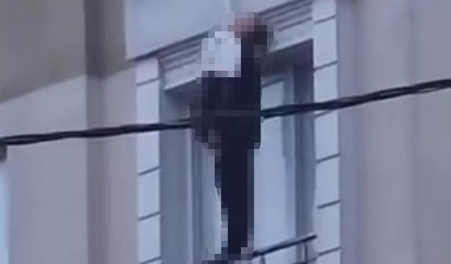 Hadımköy'de kan donduran intihar: Balkon korkuluklarından kendini astı