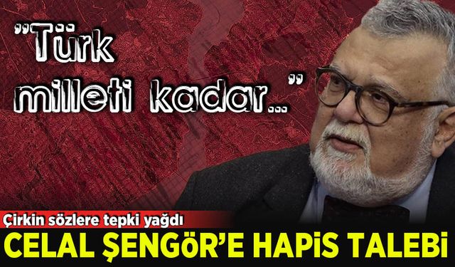 Celal Şengör hakkında hapis talebi