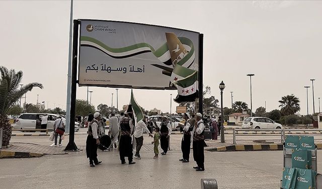 Şam'da ilk hac kafilesi, kutsal topraklara uğurlandı