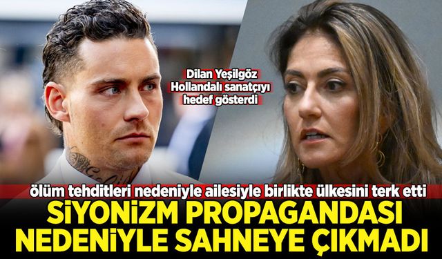 Douwe Bob,"Siyonizm Propagandası" nedeniyle sahneye çıkmadı, ülkeyi terk etmek zorunda kaldı