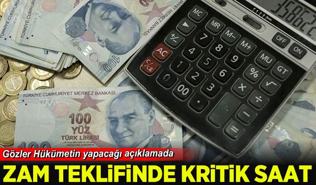 Memur ve emeklilere ilk zam teklifi bugün: Maaşlara zam pazarlığında kritik saat belli oldu