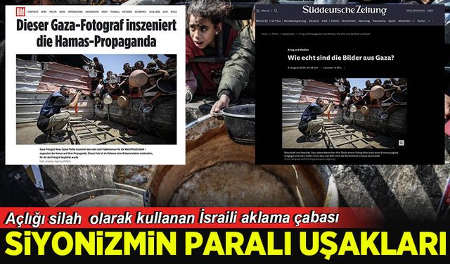 Siyonazi medyası iş başında: Gazzelileri açlığa mahkum eden İsrail'i aklama çabası