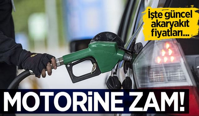 Araç sahiplerinin dikkatine: Motorine zam geliyor