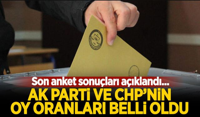 İşte son seçim anketi! Fark iki katını aştı...
