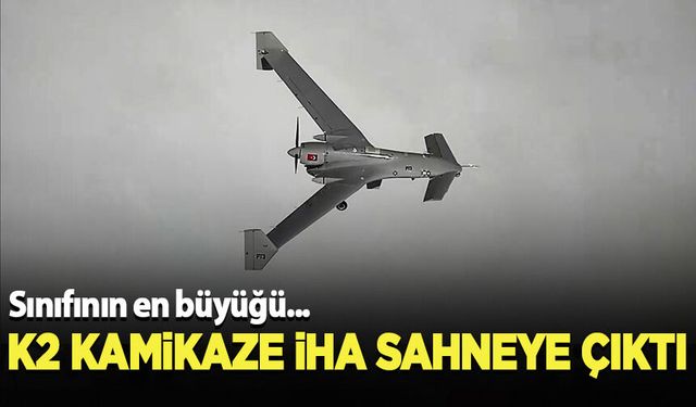 Baykar, sınıfının en büyük kamikaze İHA'sı K2'yi duyurdu