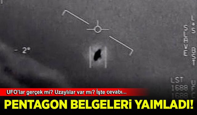 ABD, yeni UFO belgelerini yayınladı