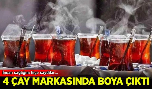 Tarım ve Orman Bakanlığı denetimlerinde dört siyah çay markasında hile tespiti