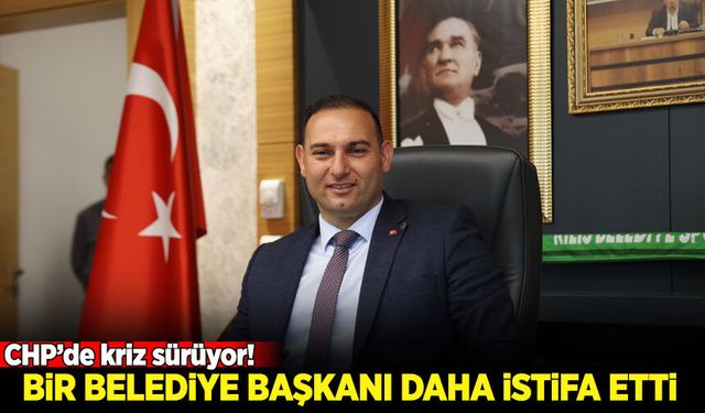 CHP'de bir ayrılık daha: Kilis Belediye Başkanı Hakan Bilecen istifa etti