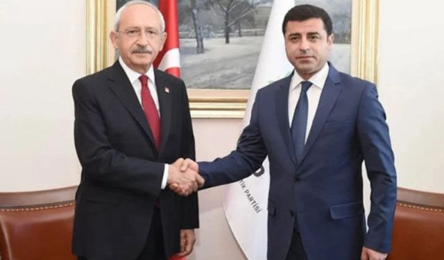 Selahattin Demirtaş'tan Kemal Kılıçdaroğlu'na ret!