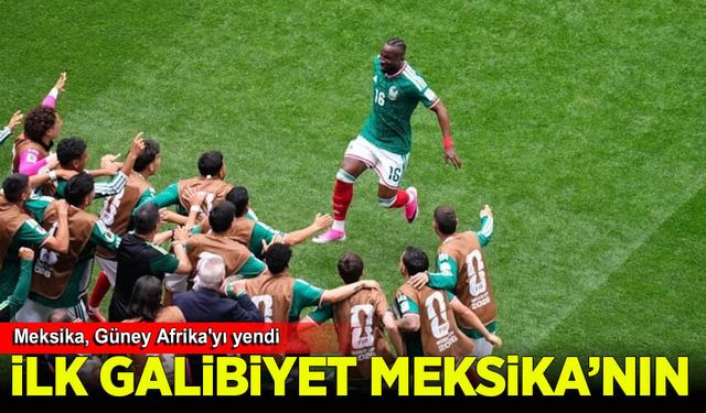 Dünya Kupası'nın açılış maçında Meksika, Güney Afrika'yı yendi