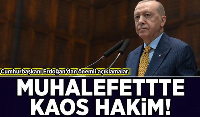 Cumhurbaşkanı Erdoğan'dan önemli açıklamalar