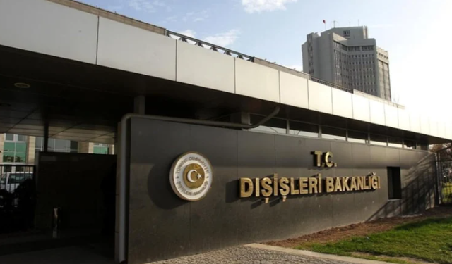 Dışişleri Bakanlığı'ndan, İsrail'in Batı Şeria'da genişleme kararına tepki