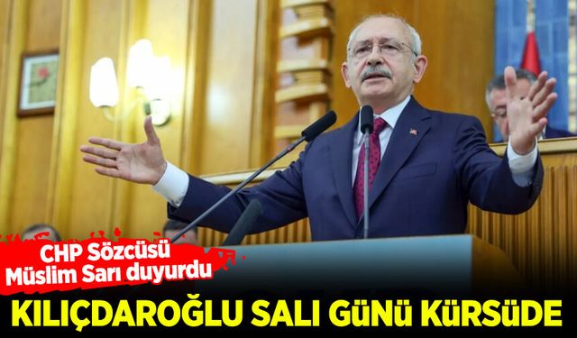 CHP Sözcüsü Sarı duyurdu: Grup toplantısı kararı!