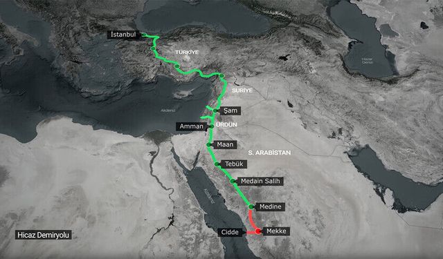 İsrail, Türkiye-Hicaz Demir Yolu projesinden rahatsız!