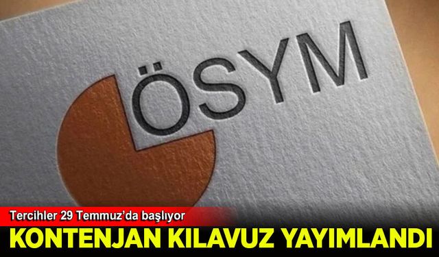 2026 YKS kontenjan kılavuzu yayımlandı
