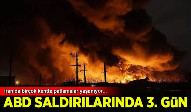 ABD savaş uçakları İran'a yönelik yeni bir saldırı dalgası başlattı