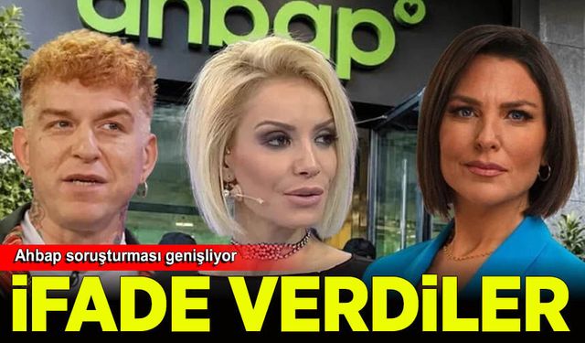 Ahbap soruşturmasında Ece Üner, Gökhan Özoğuz ve Öykü Serter ifade verdi