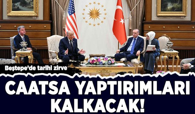 Beştepe'de tarihi zirve: CAATSA yaptırımları kalkacak!