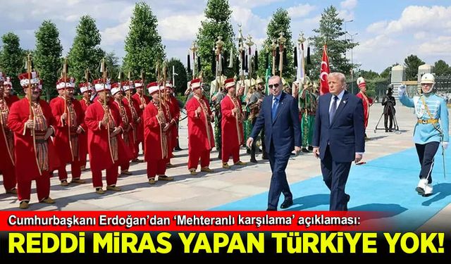 Cumhurbaşkanı Erdoğan: Artık reddi miras yapan bir Türkiye yok