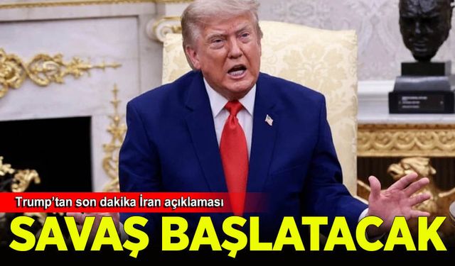 Donald Trump: İran ile savaşı yeniden başlatmayı düşünüyorum