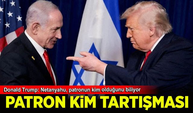 Trump ve Netanyahu arasında büyüklük tartışması