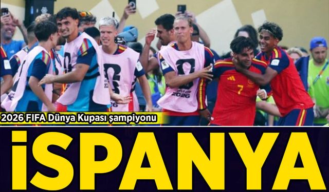 2026 FIFA Dünya Kupası'nda şampiyon İspanya